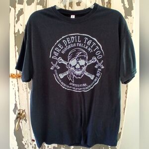 XL DARE DEVIL TATTOO NWOT "Addicted To Ink"